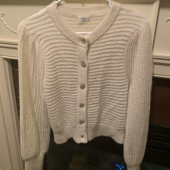 Wilfred Sweaters - Wilfred Alessia cardigan in Birch